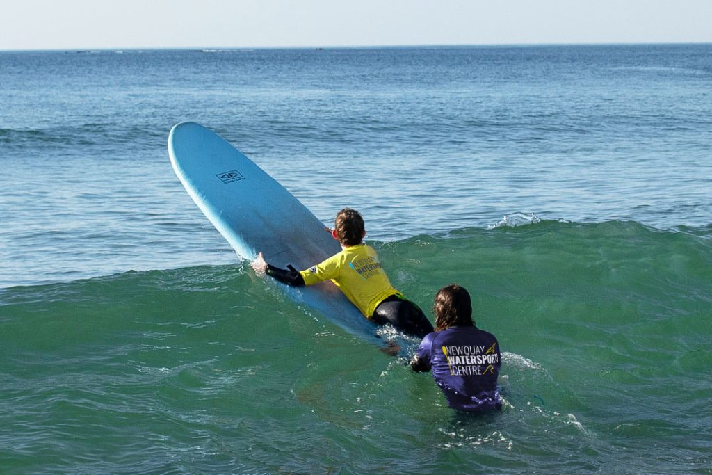 Adventures are for all abilities with adaptive and accessible activities at Newquay Watersports Centre in Newquay Harbour, Cornwall.