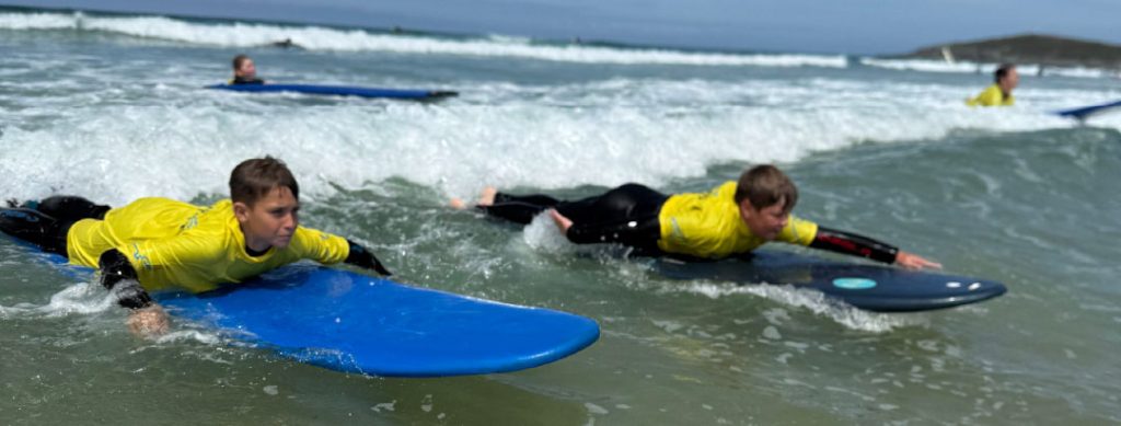 Adventures for all abilities at Newquay Watersports Centre Cornwall.